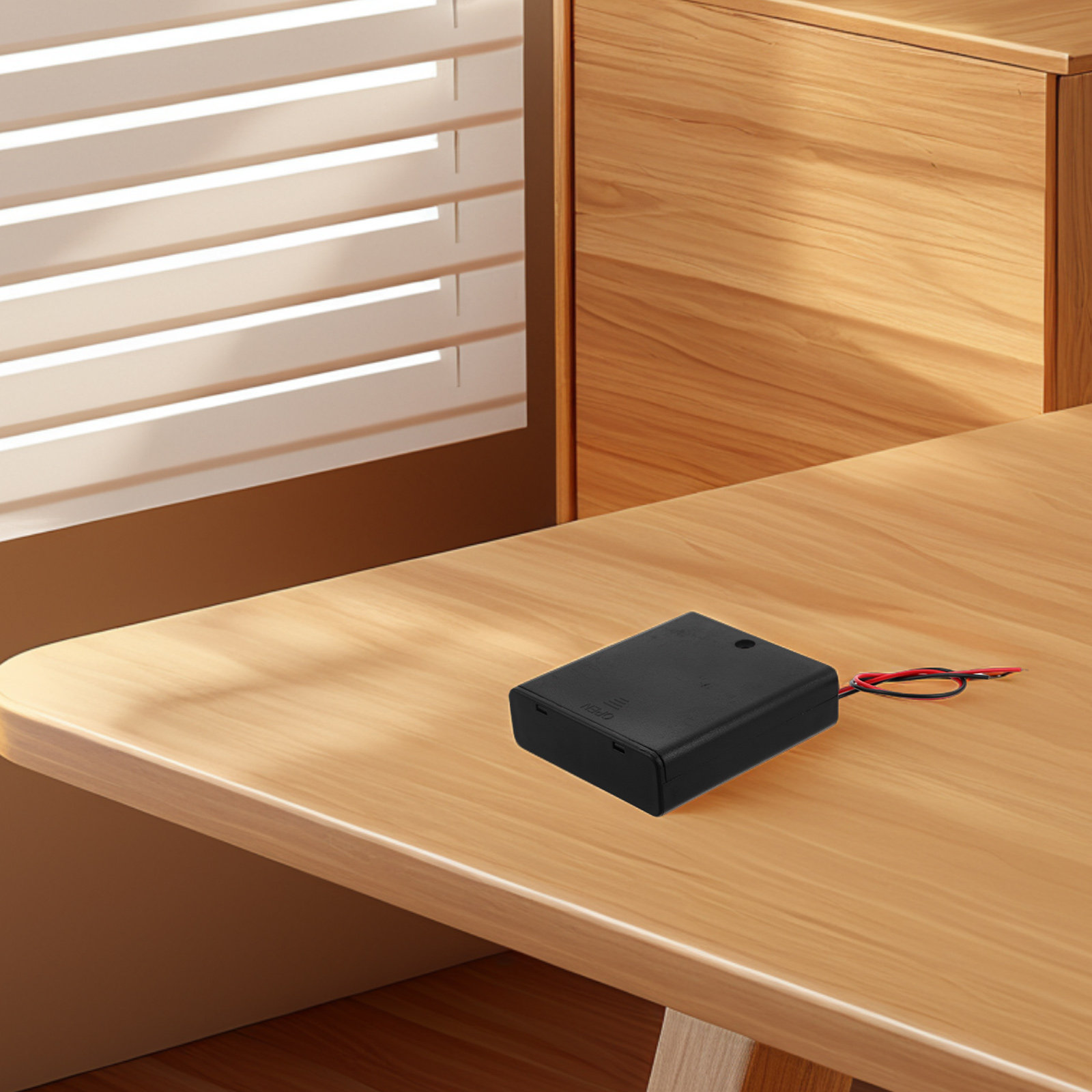 Useful Diy Electronics - 4 Aa Battery Case Plastic Holder