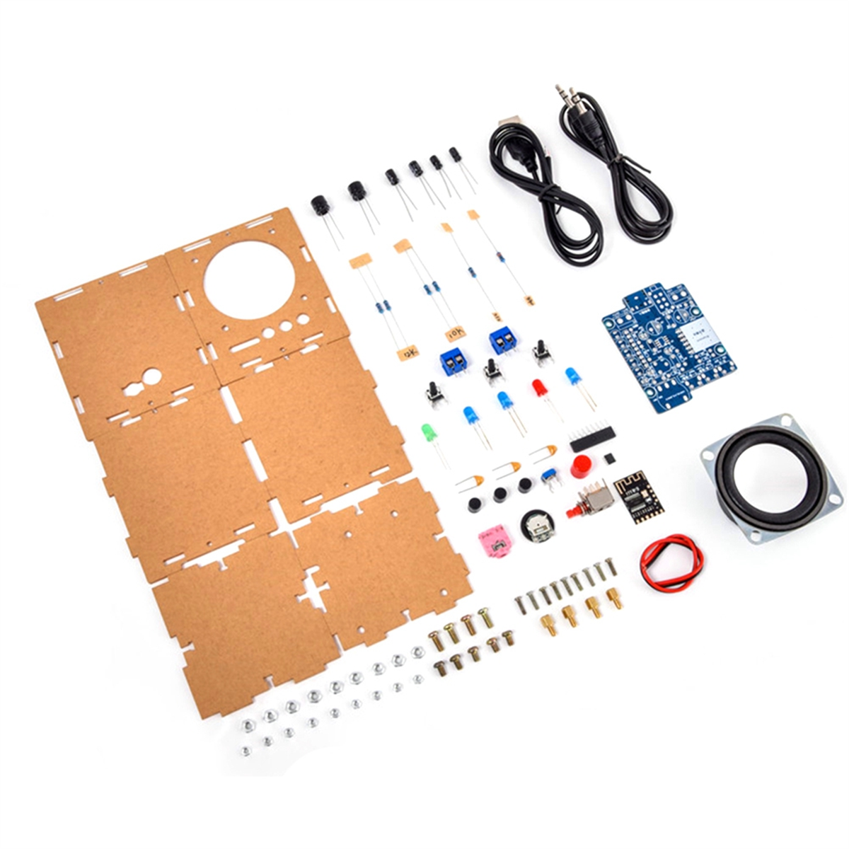 Diy Electronics Components Kit - HU-009 Bluetooth Speaker Mini Spaker Unit