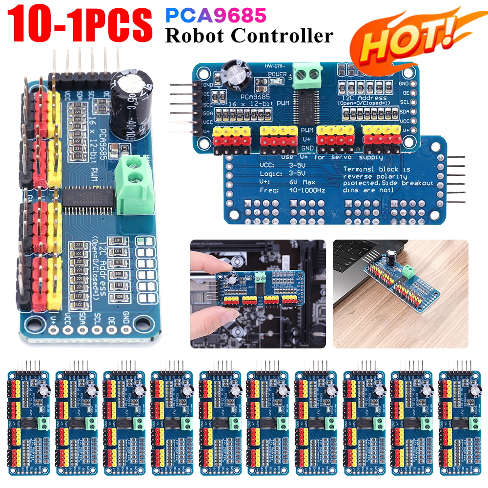 Diy Electronics Motor - 16 Channel 12 Bit PWM Servo