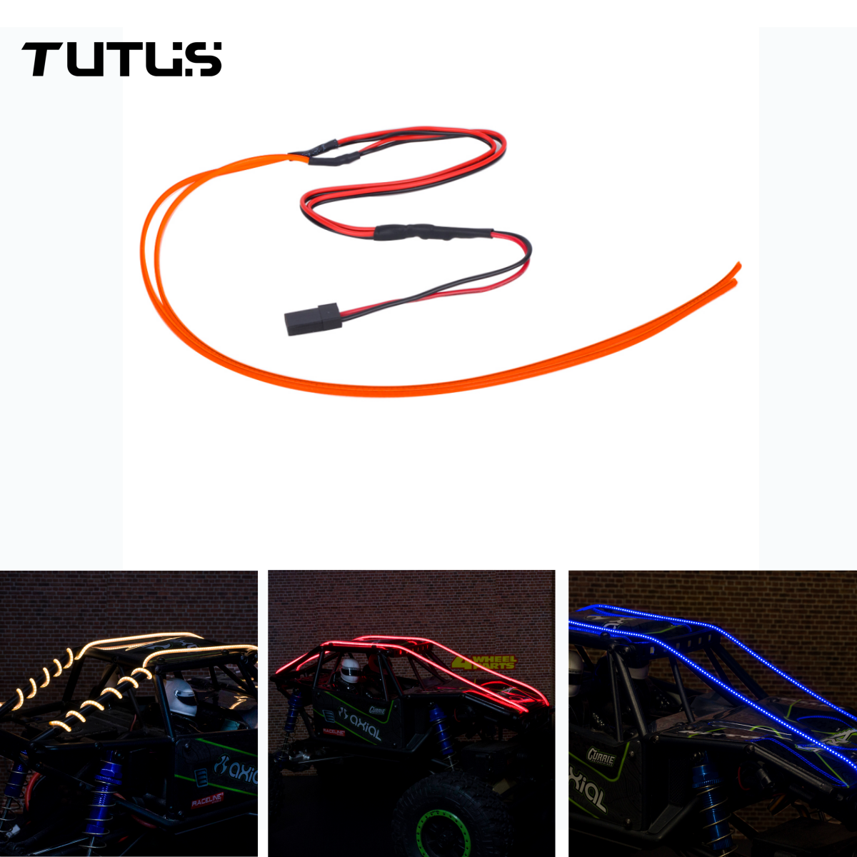 Diy Rc Electronics - Flexible Cuttable LED Strip Lights Night