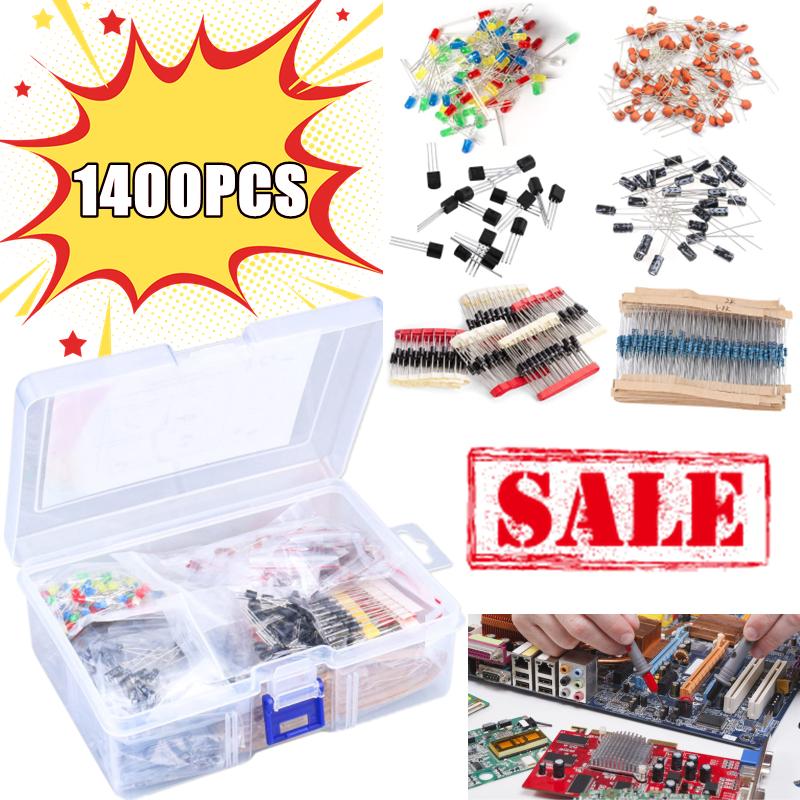 Diy Electronics Components Kit - New 1400PCS Basic Electronic Components Kits