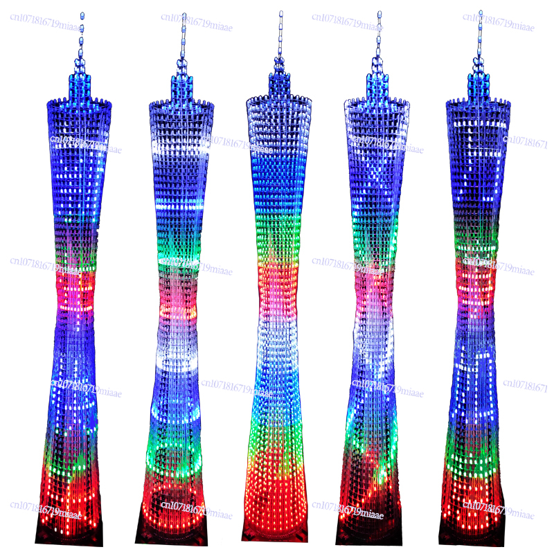 Diy Kit Elektronik - 64-Floor Canton Tower DIY Kit LED