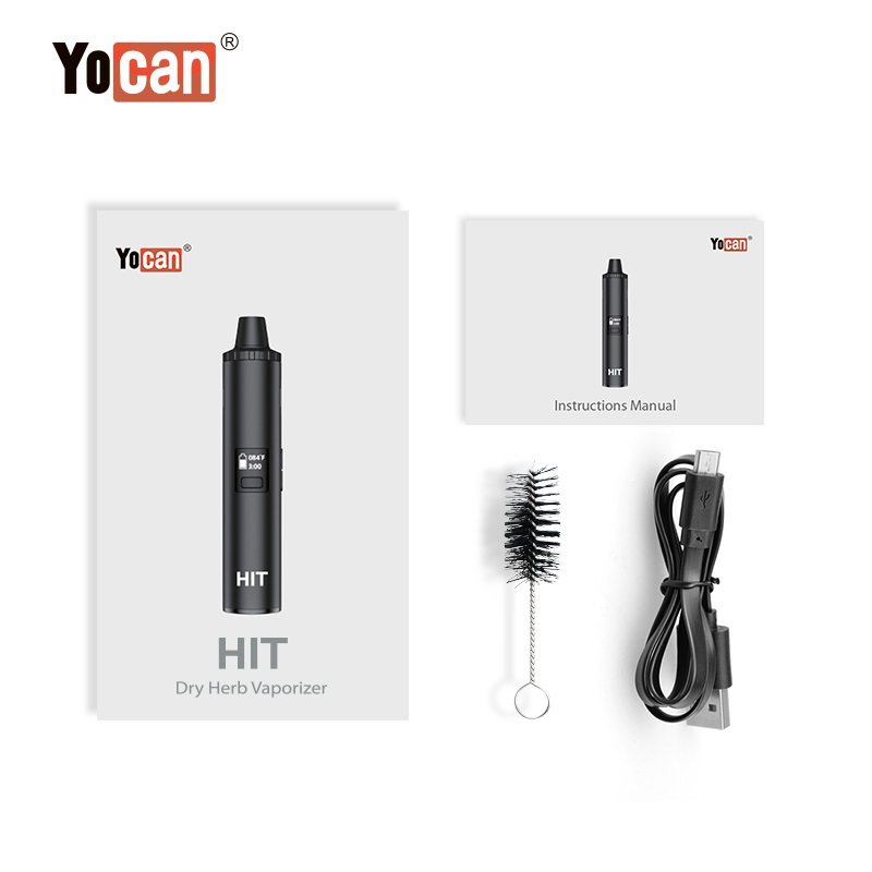 Original Yocan Hit Dry Herb Va - مراجعة Diy Vape Electronics وسعره