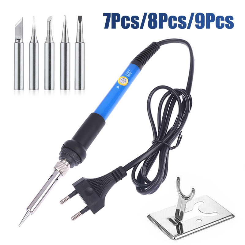 Adjustable Temp 220V 60W Elect - مراجعة Diy Kit Elektronik وسعره