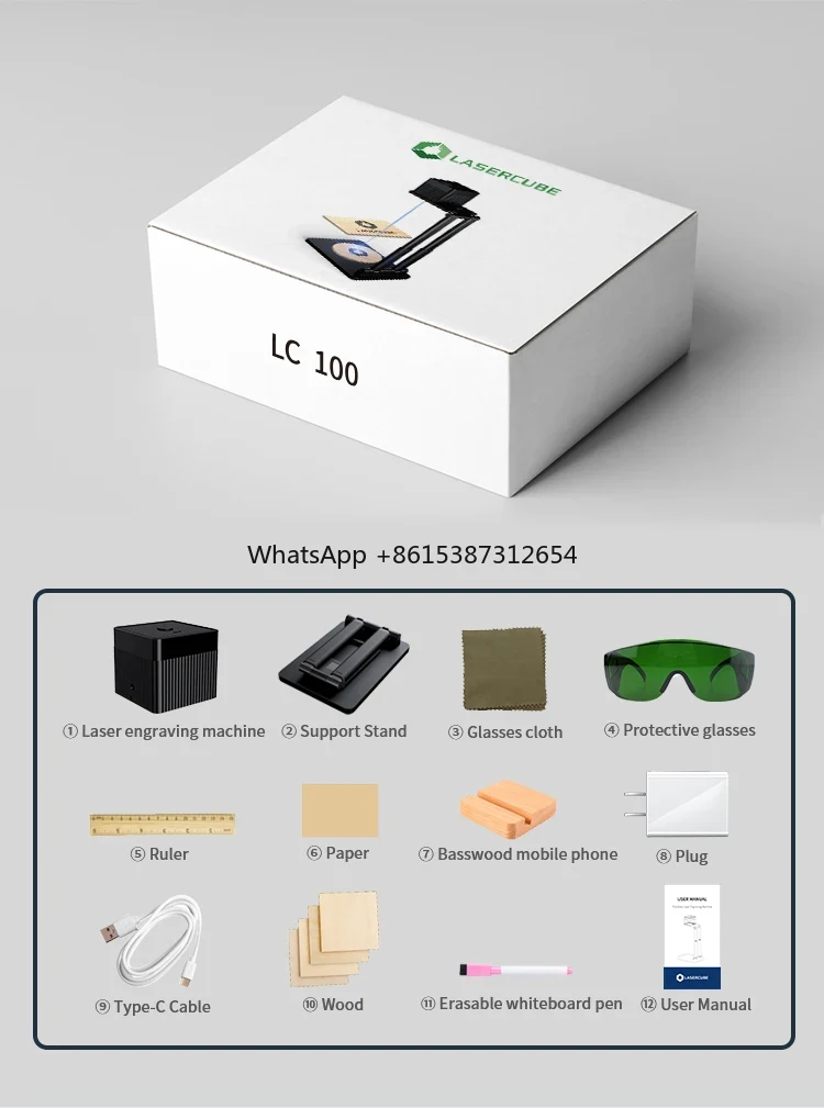 Portable Mini  Engraver Machin - مراجعة Diy Electronics Logo وسعره