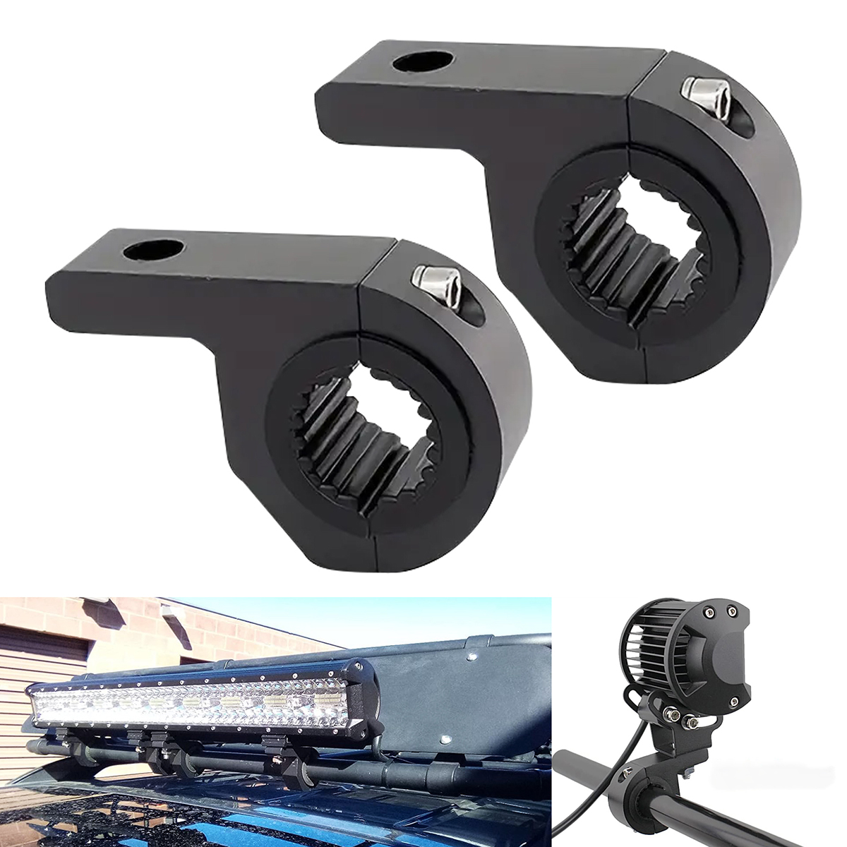 Motorcycle LED Headlight Clamp - مراجعة Led Assortment Kit وسعره