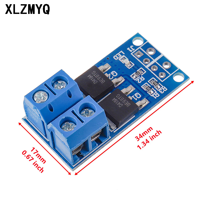 10pcs 15A 400W MOS FET Trigger - مراجعة Diy Electronics Motor وسعره