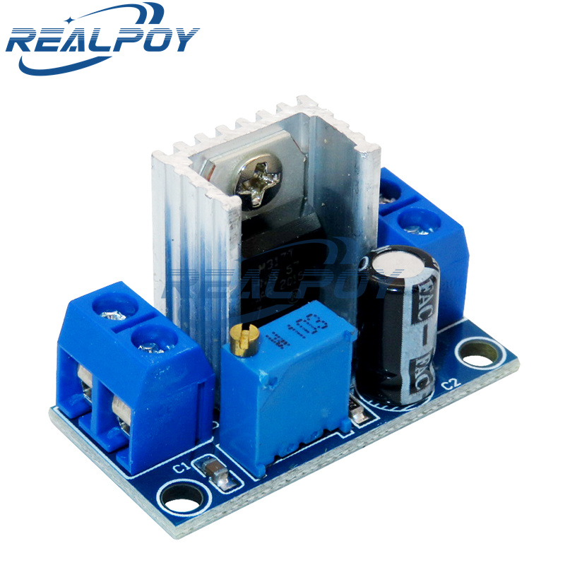 LM317 DC-DC Converter Buck Ste - مراجعة Lm317 Voltage Regulator وسعره