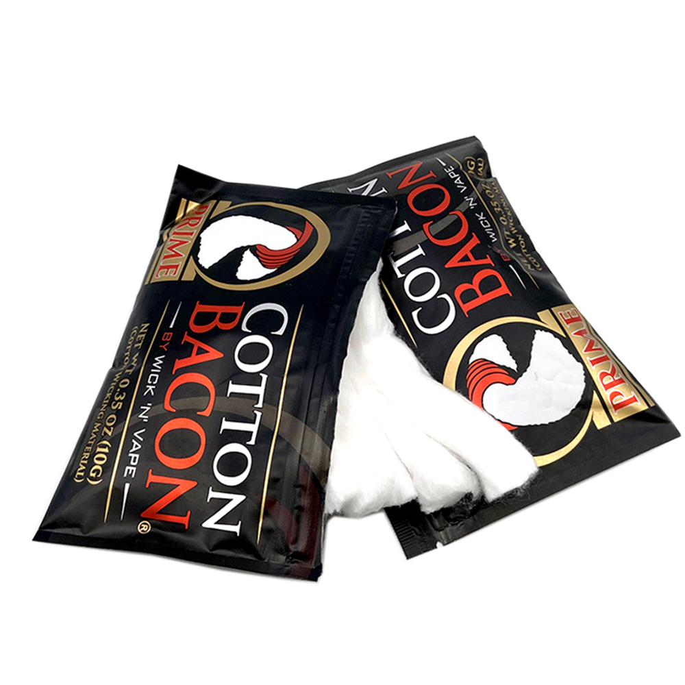 2Pack Cotton Bacon Prime Silve - مراجعة Diy Vape Electronics وسعره