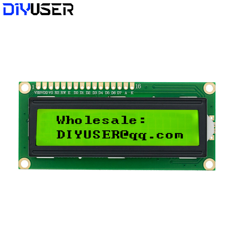 LCD1602 1602 LCD Module Blue / - مراجعة I2C Lcd Display وسعره