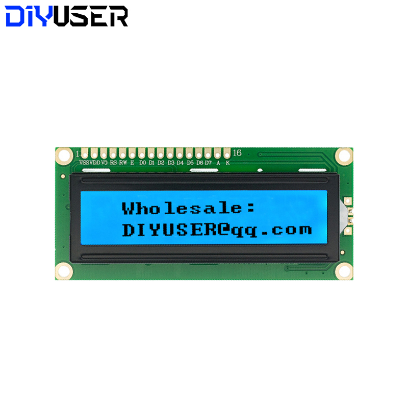 LCD1602 1602 LCD Module Blue / - مراجعة I2C Lcd Display وسعره
