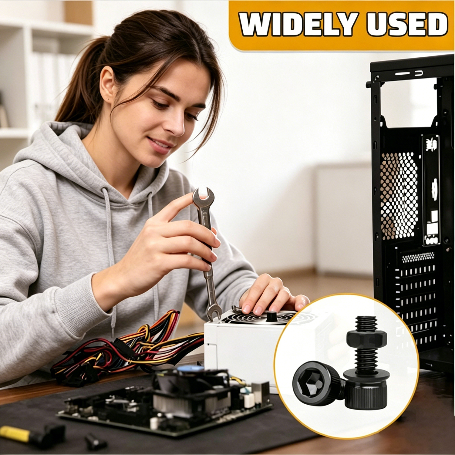M3 Black Hex Socket Head Cap S - مراجعة Diy Electronics Components Kit وسعره
