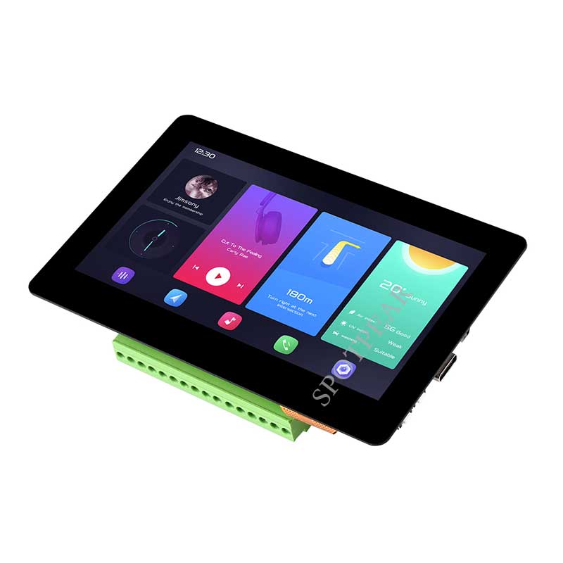 ESP32 S3  800x480 Captive Touc - مراجعة I2C Lcd Display وسعره
