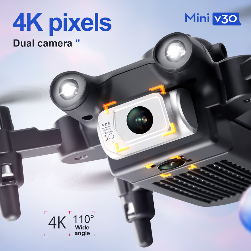 Mini V30 WiFi FPV Drone With 4 - مراجعة Diy Rc Electronics وسعره