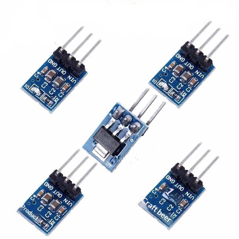 New AMS1117-3.3 LDO Linear Reg - مراجعة Diy Electronic Components وسعره