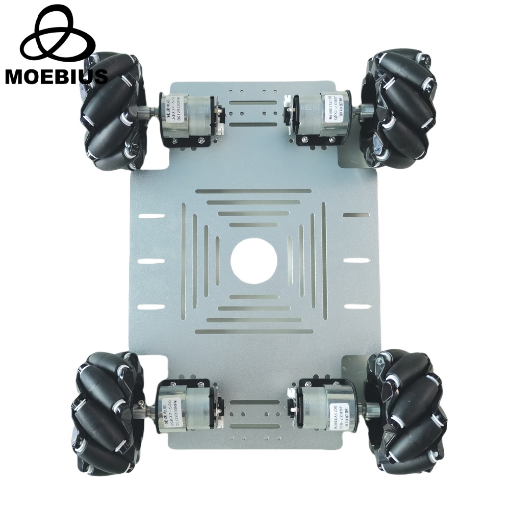 25KG Load 4WD Mecanum Wheel Ro - مراجعة Diy Kit Elektronik وسعره