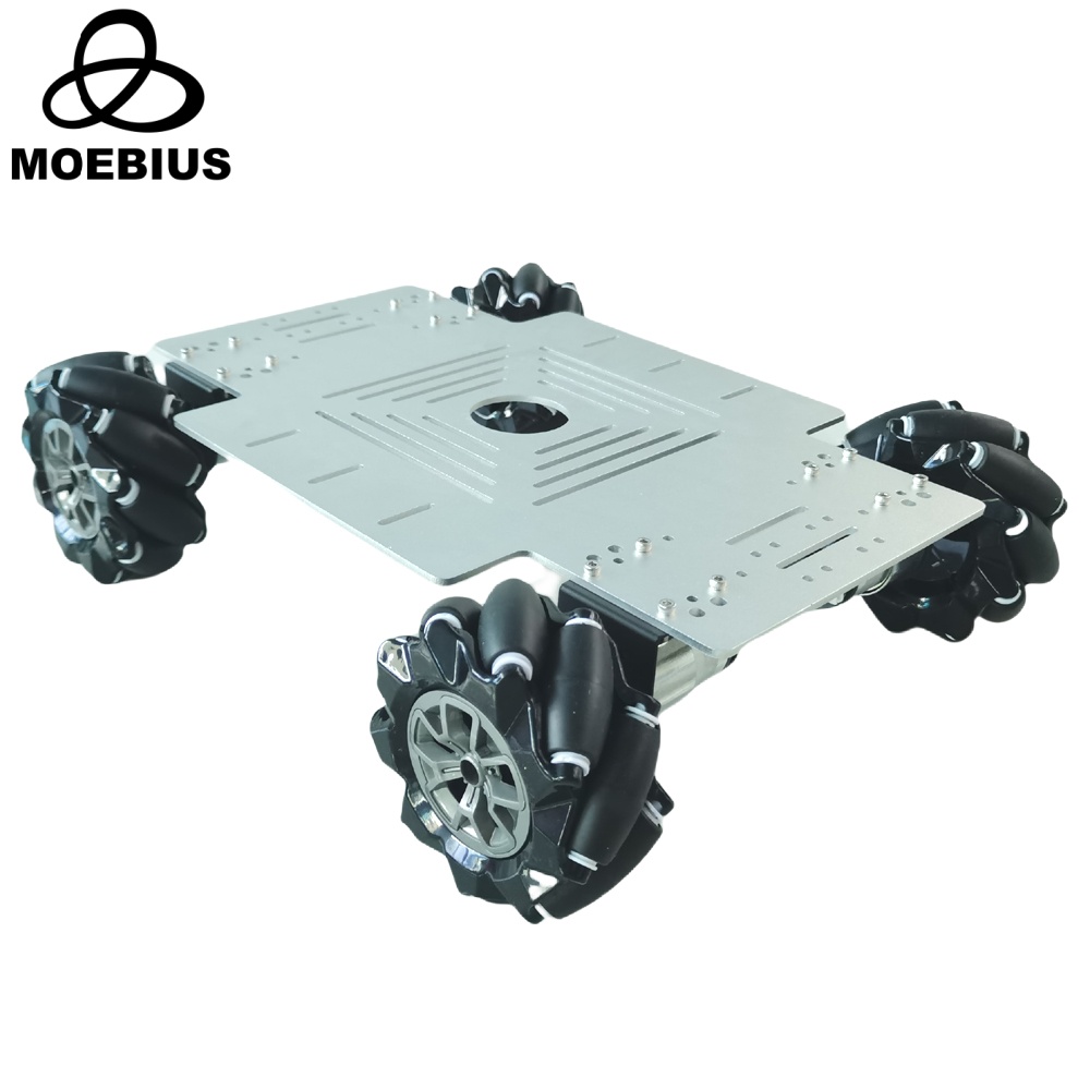 25KG Load 4WD Mecanum Wheel Ro - مراجعة Diy Kit Elektronik وسعره