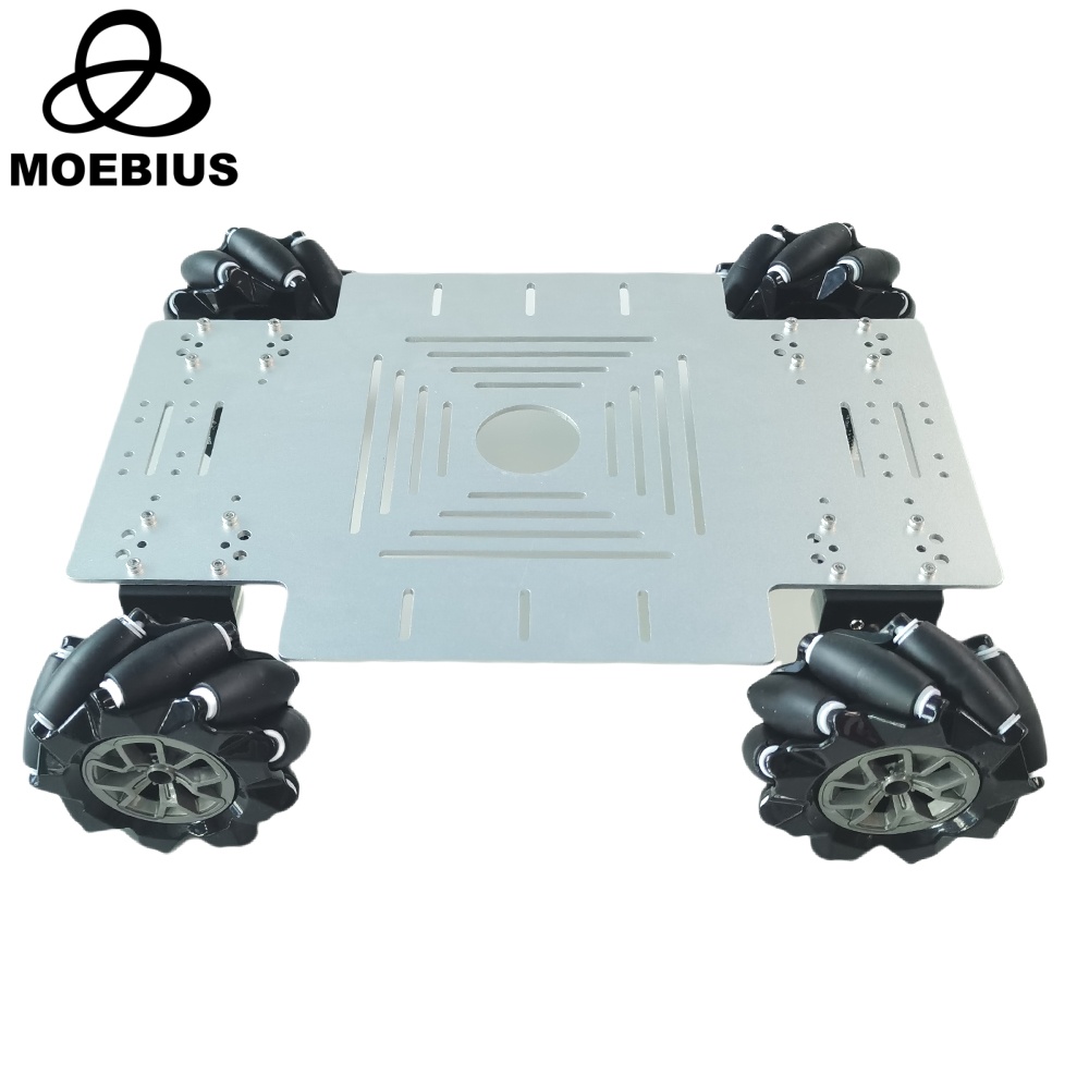 25KG Load 4WD Mecanum Wheel Ro - مراجعة Diy Kit Elektronik وسعره