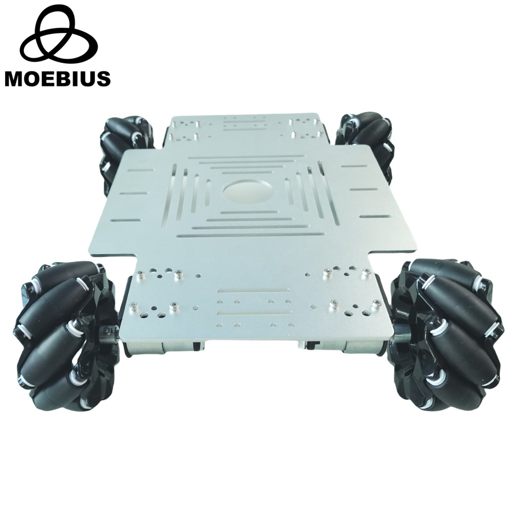 25KG Load 4WD Mecanum Wheel Ro - مراجعة Diy Kit Elektronik وسعره