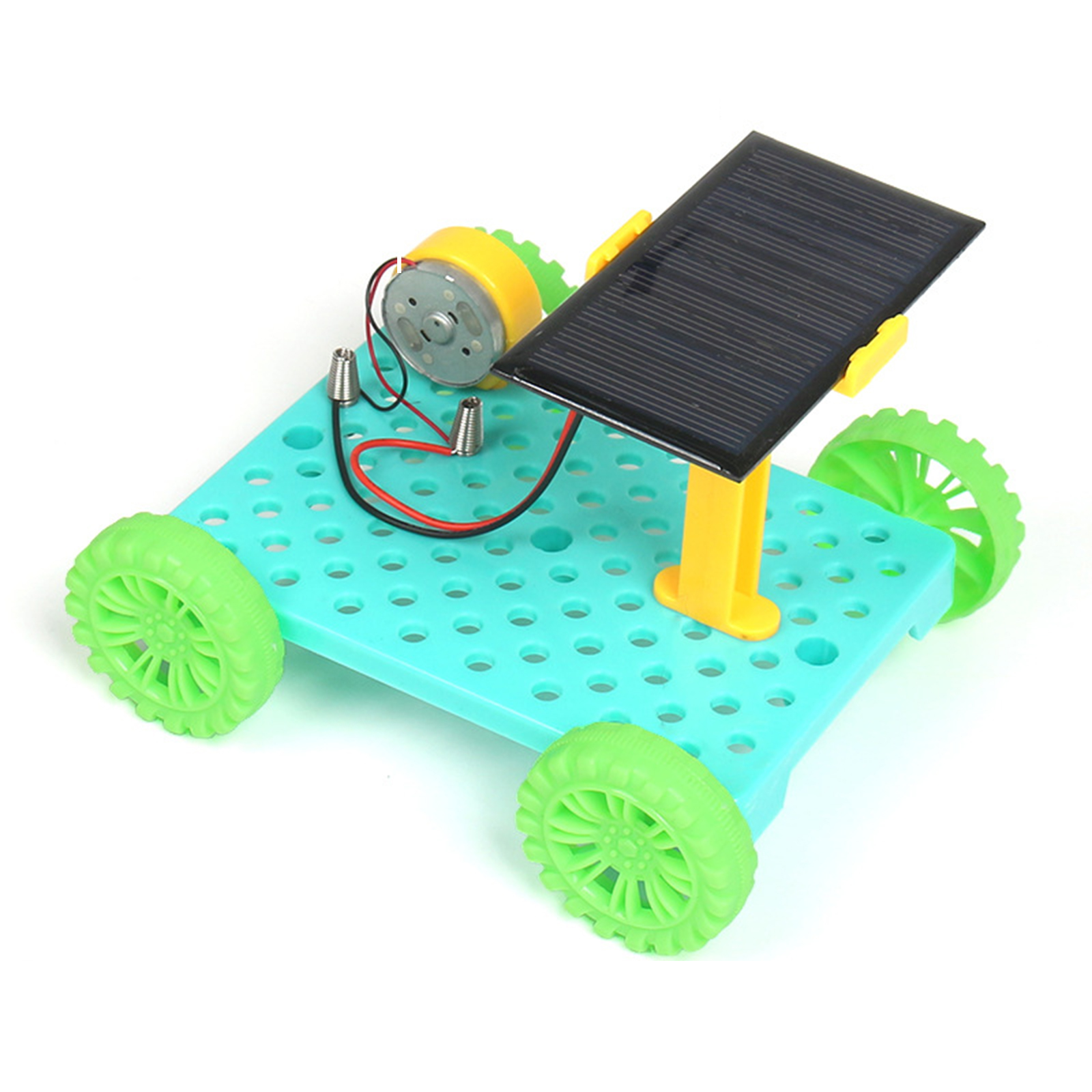 Assemble Solar Car Creative In - مراجعة Diy Electronics Motor وسعره