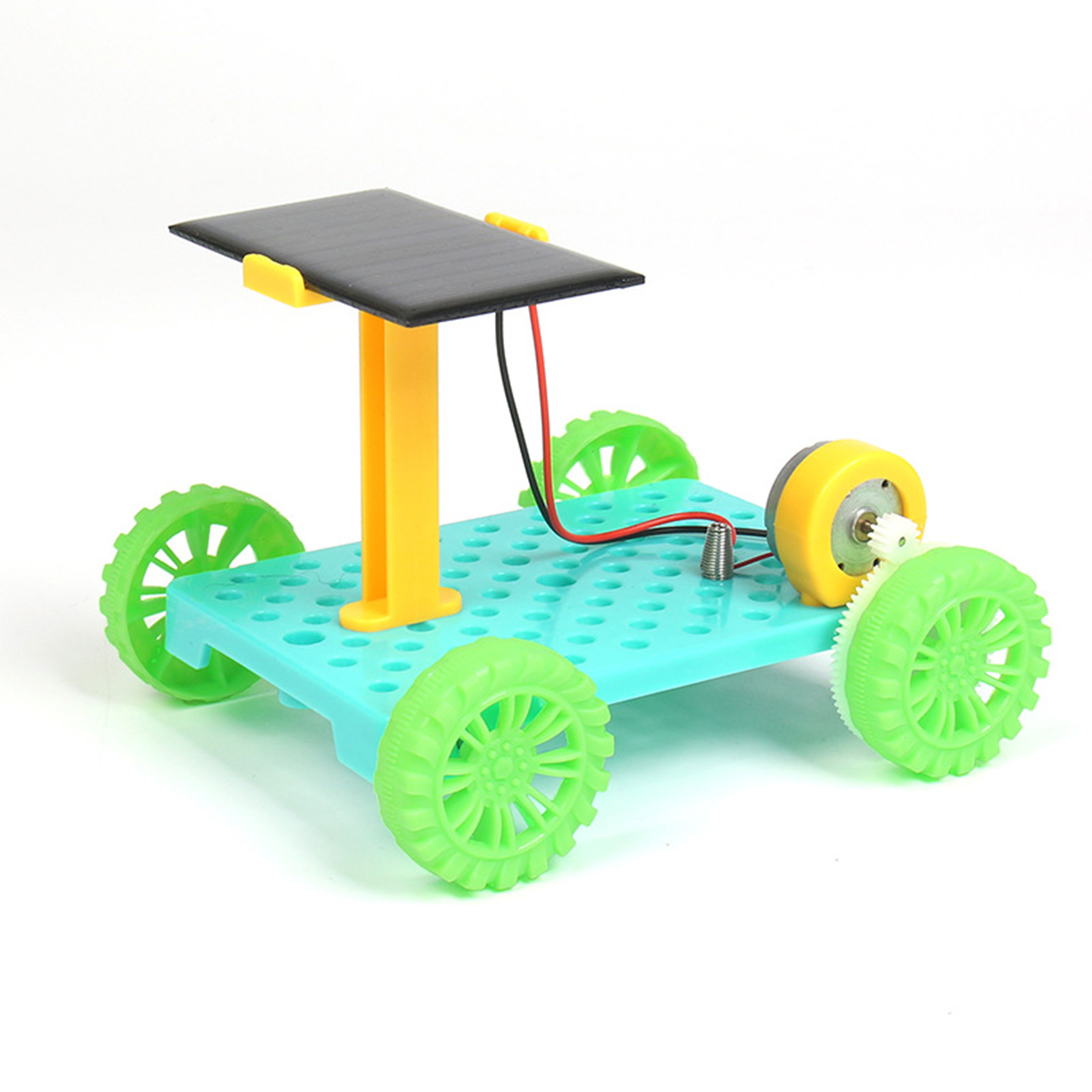 Assemble Solar Car Creative In - مراجعة Diy Electronics Motor وسعره