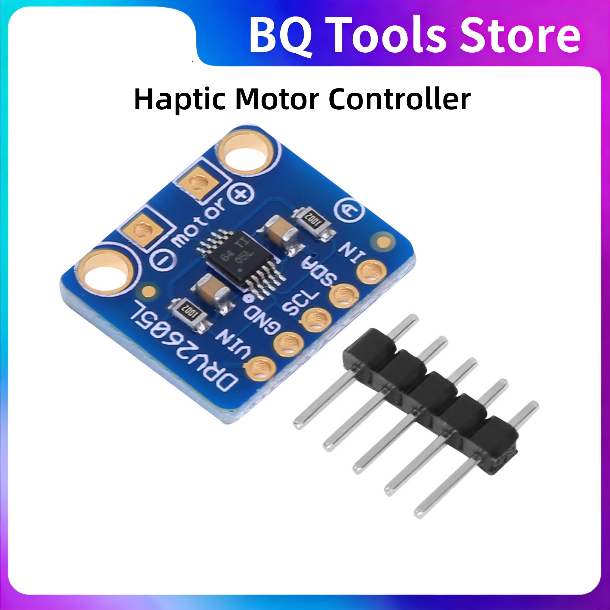 DRV2605L Haptic Motor Controll - مراجعة Diy Electronics Motor وسعره