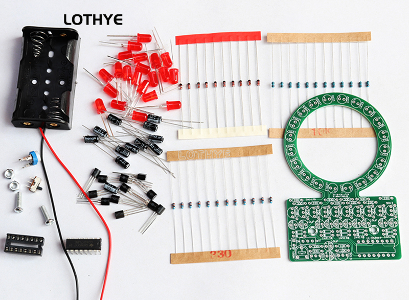 DIY Kit LED Gradient Ring Wate - مراجعة Diy Kit Elektronik وسعره