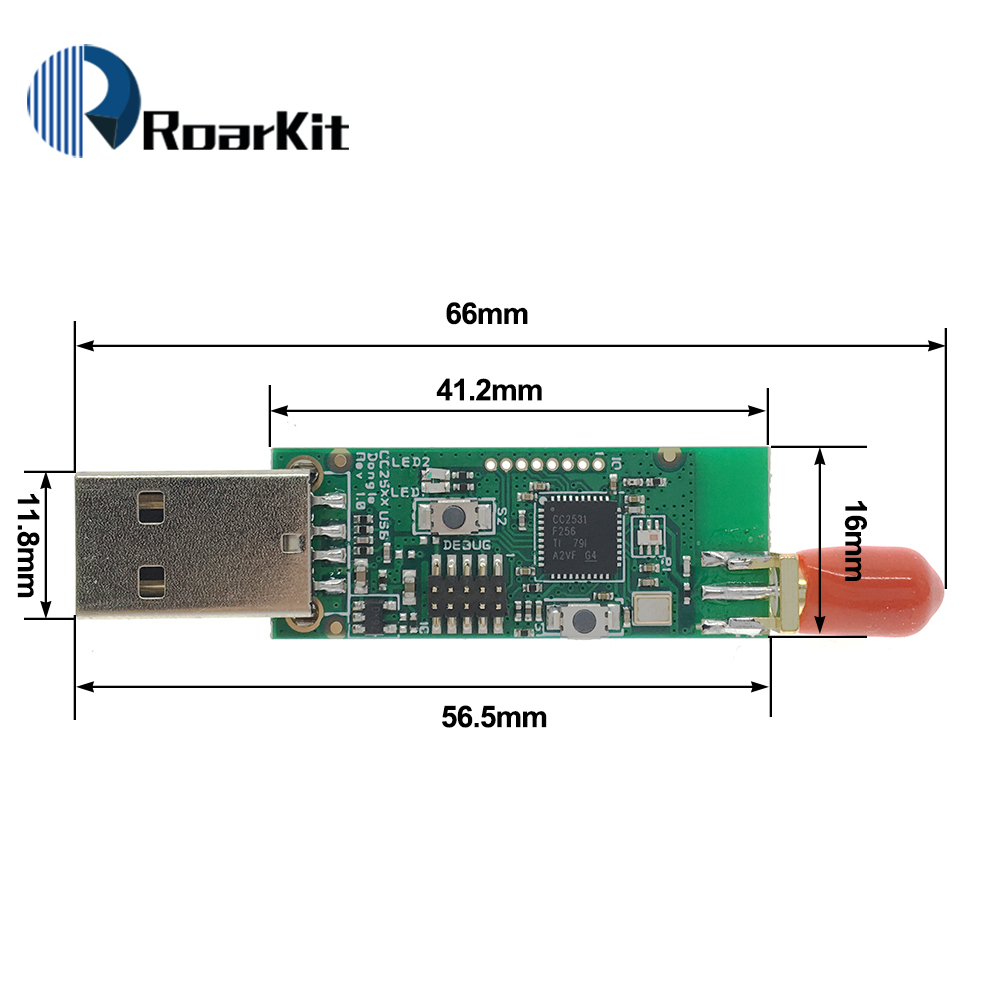 Wireless Zigbee CC2531 CC2540  - مراجعة Logic Analyzer Usb وسعره