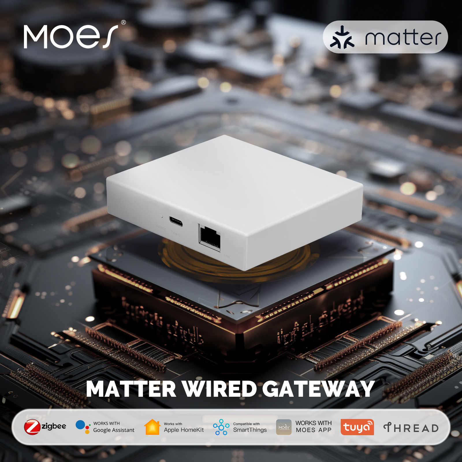 MOES Tuya Zigbee Matter Thread - مراجعة Diy Home Electronics وسعره