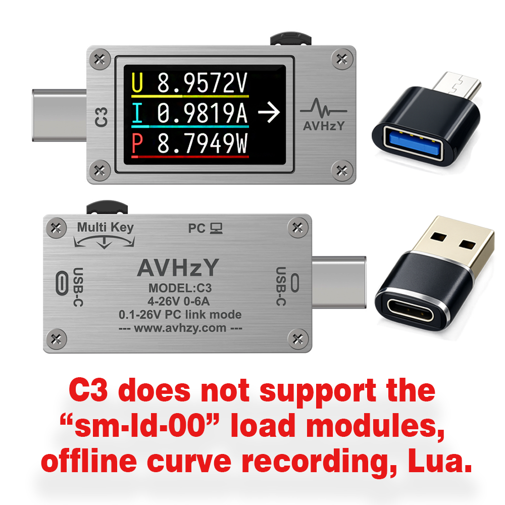 AVHzY USB 3.1 Power Meter  Dig - مراجعة Logic Analyzer Usb وسعره