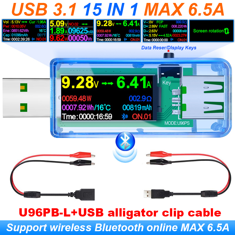 15 IN 1 USB 3.1 Tester DC Digi - مراجعة Logic Analyzer Usb وسعره