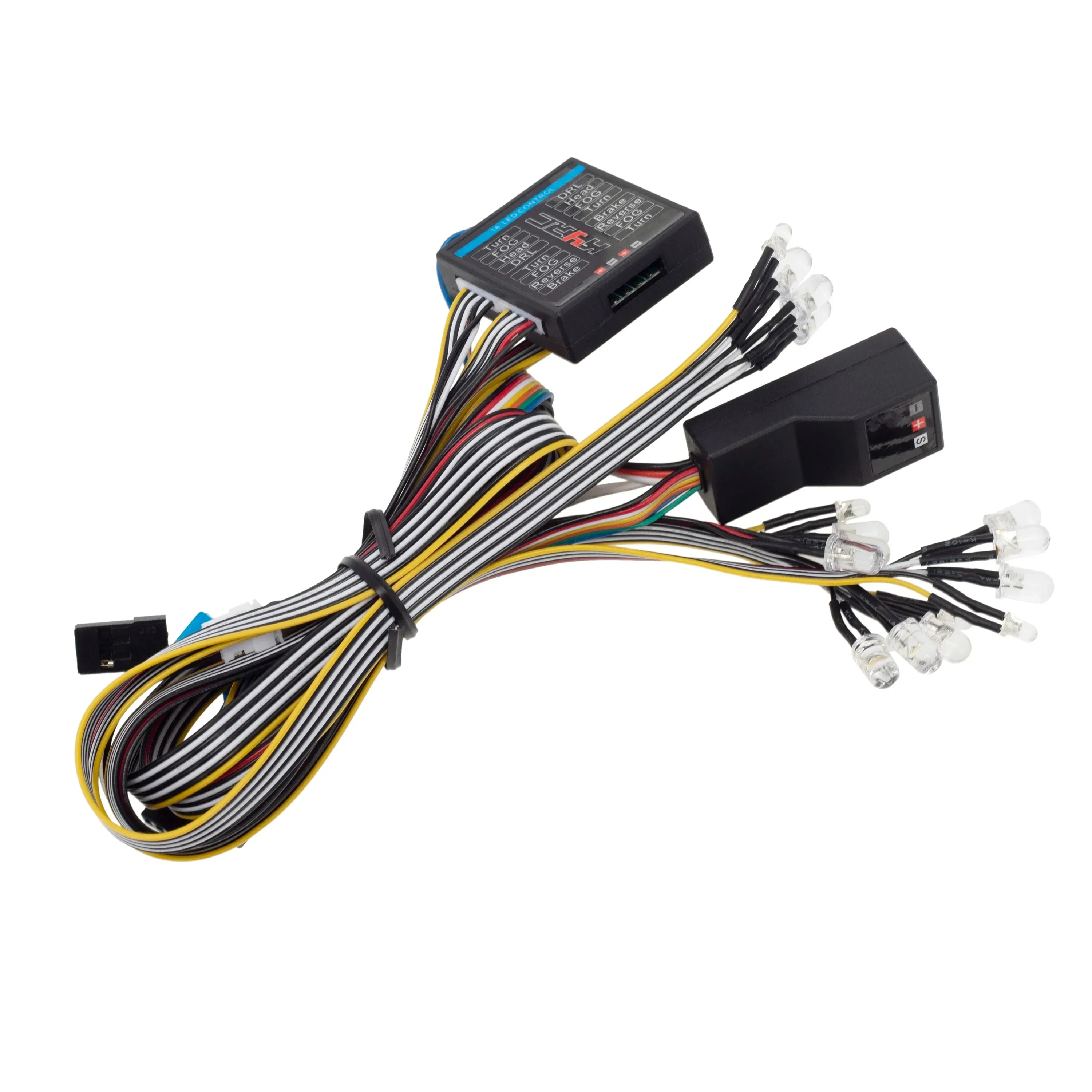 RC Car 1/8 1/10 RC Car 14 LED  - مراجعة Diy Rc Electronics وسعره
