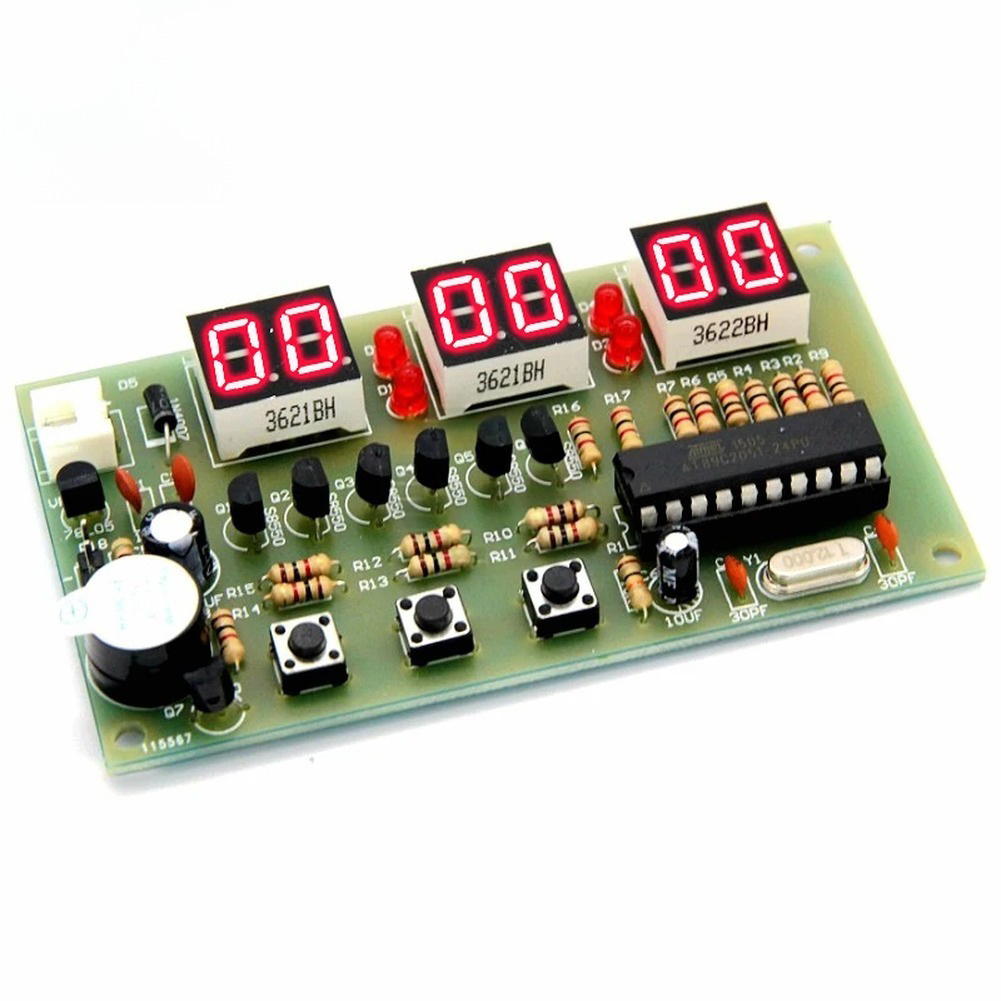 12V Digital Clock DIY Kit Alar - مراجعة Useful Diy Electronics وسعره