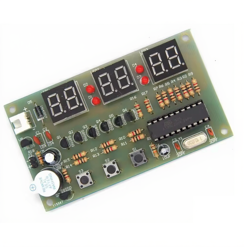 12V Digital Clock DIY Kit Alar - مراجعة Useful Diy Electronics وسعره