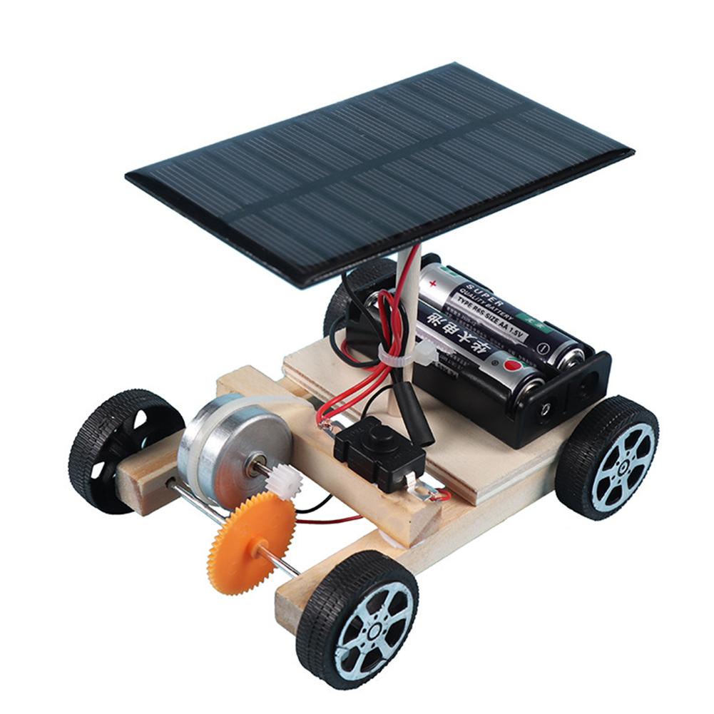 Assemble Solar Car Creative In - مراجعة Diy Electronics Components Kit وسعره