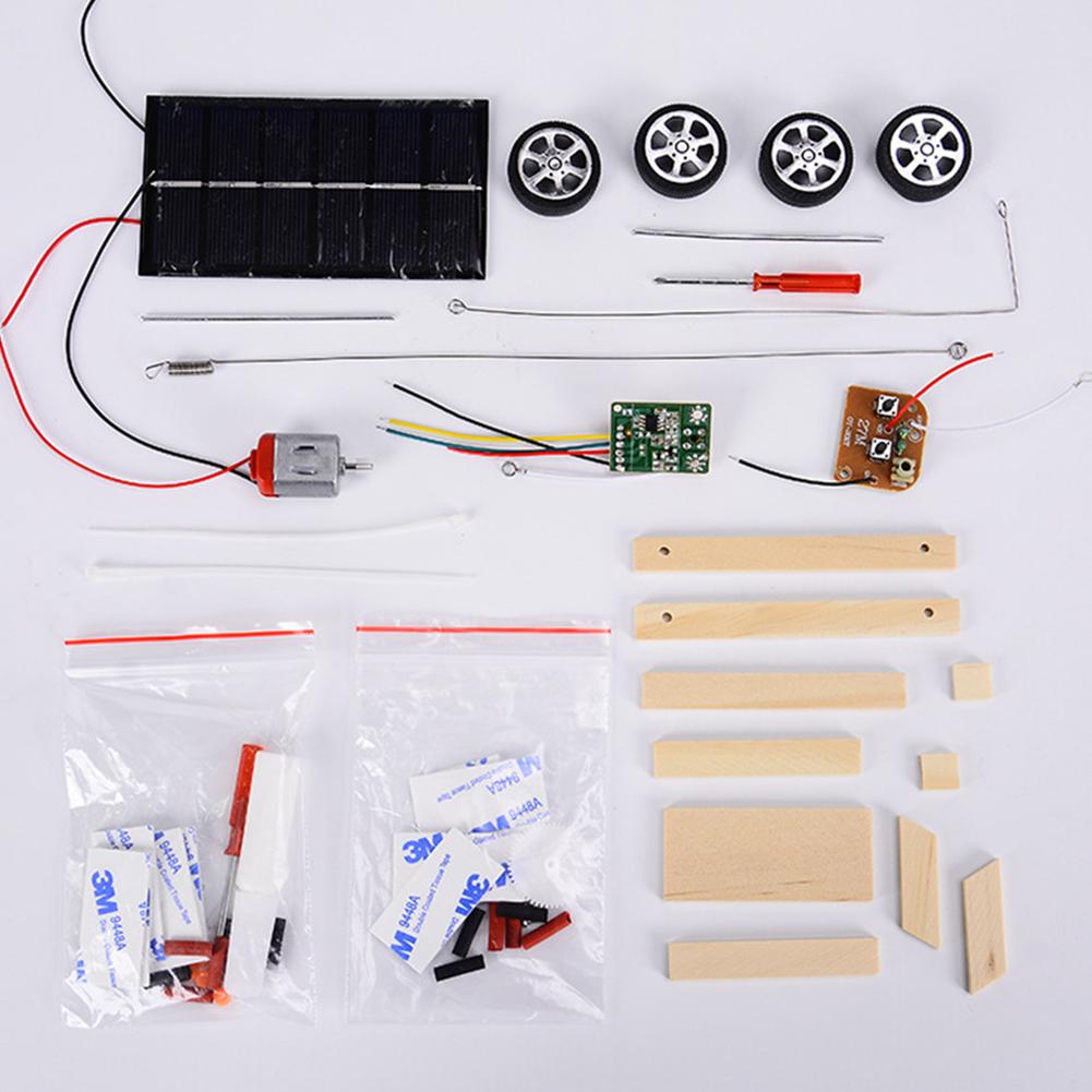 Assemble Solar Car Creative In - مراجعة Diy Electronics Components Kit وسعره