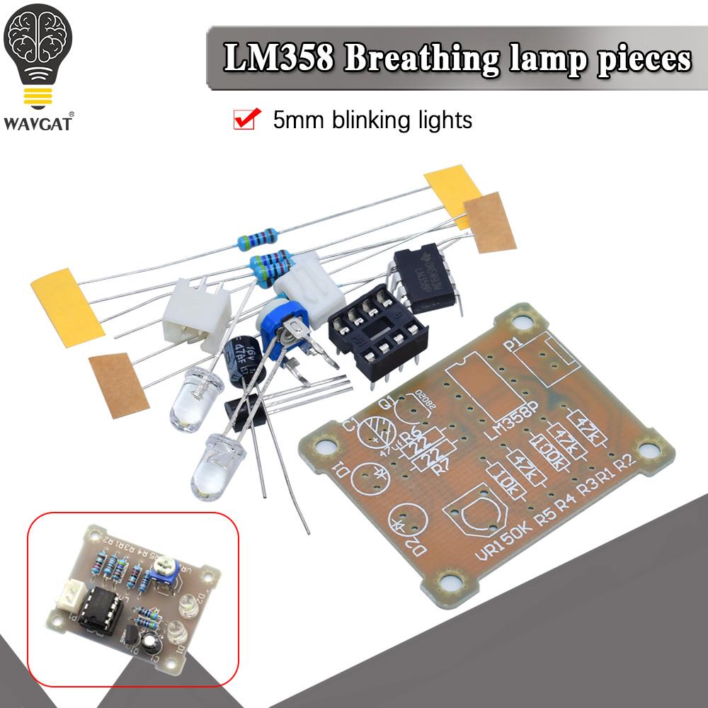 WAVGAT LM358 LED Breathing Lig - مراجعة Useful Diy Electronics وسعره