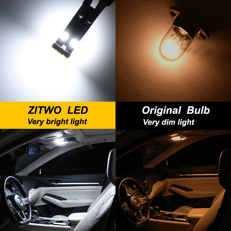 ZITWO 8Pcs No Error Canbus LED - مراجعة Led Assortment Kit وسعره