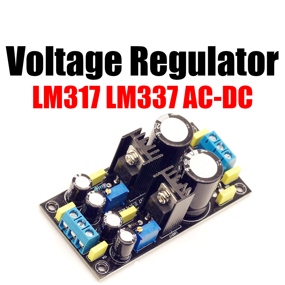 LM317 LM337 Positive Negative  - مراجعة Lm317 Voltage Regulator وسعره