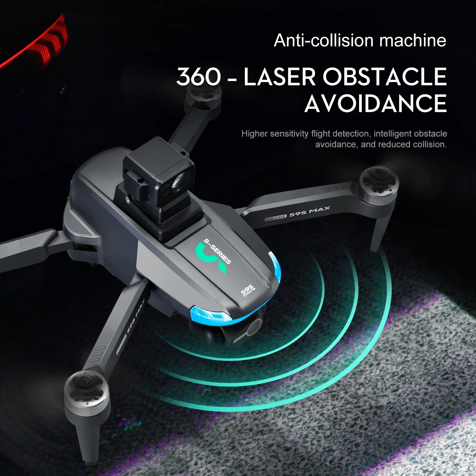 NEW S9S MAX MINI Drone 4K 2-Ax - مراجعة Diy Rc Electronics وسعره