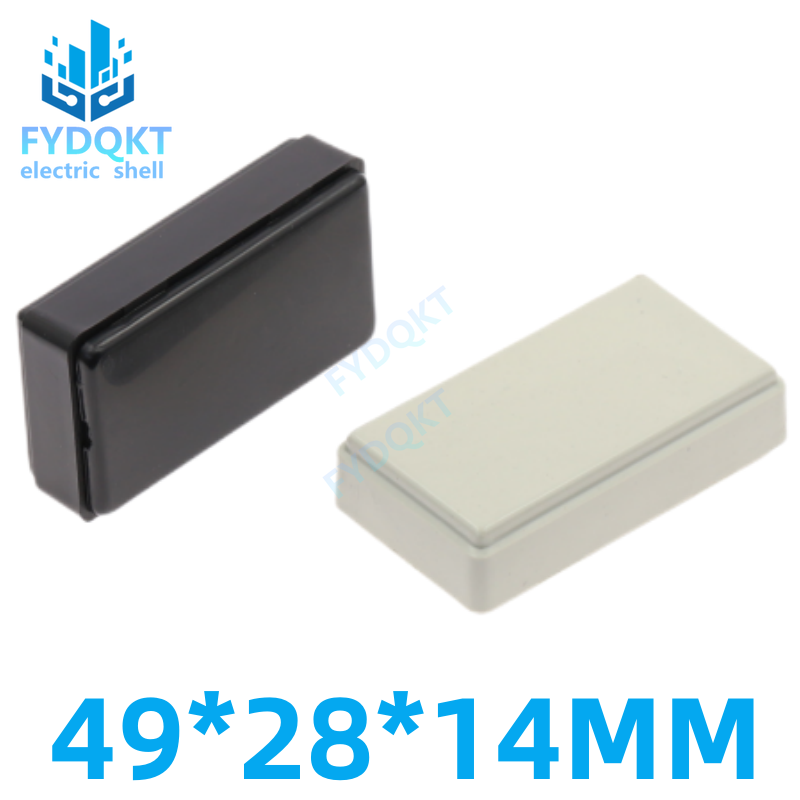 1pcs PCB Plastic Box Black Enc - مراجعة Diy Electronics Wire وسعره