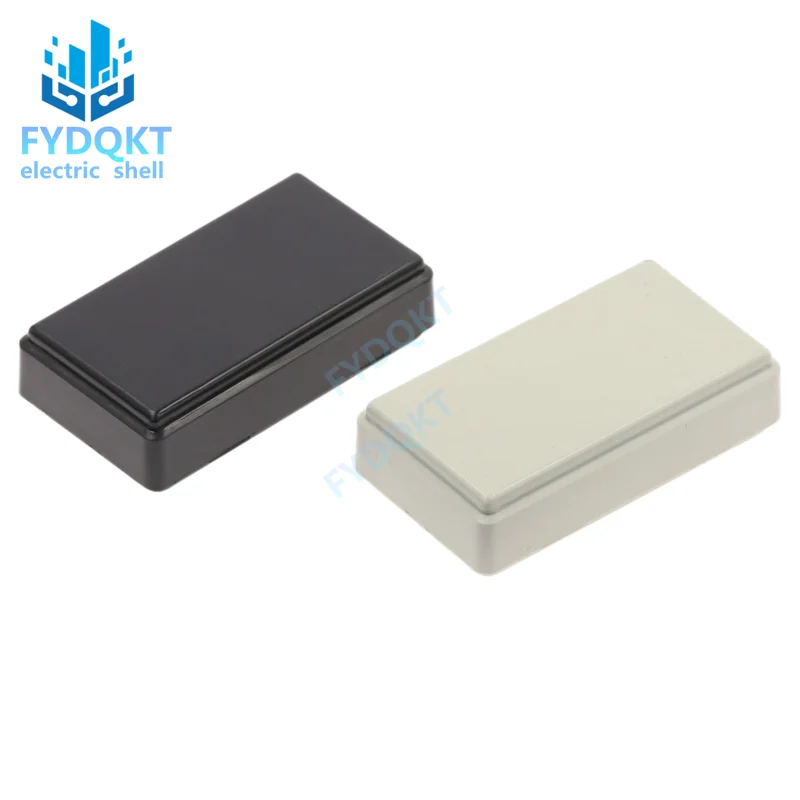 1pcs PCB Plastic Box Black Enc - مراجعة Diy Electronics Wire وسعره