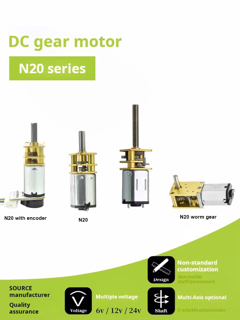 6V 12V 15-6000RPM GA12-N20 DC  - مراجعة Diy Electronics Motor وسعره