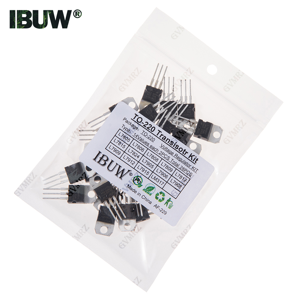 28PCS 14Values TO-220 Transist - مراجعة Lm317 Voltage Regulator وسعره