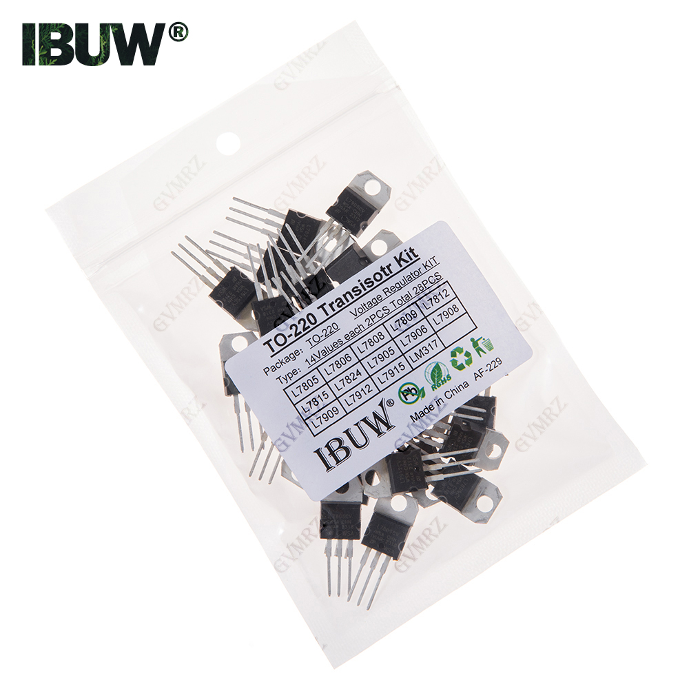 28PCS 14Values TO-220 Transist - مراجعة Lm317 Voltage Regulator وسعره