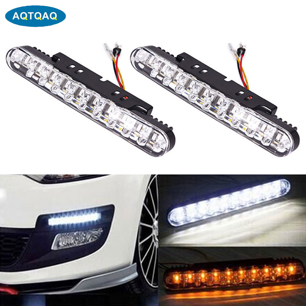 AQTQAQ 2Pcs/Set 12V Car 30 LED - مراجعة Led Assortment Kit وسعره