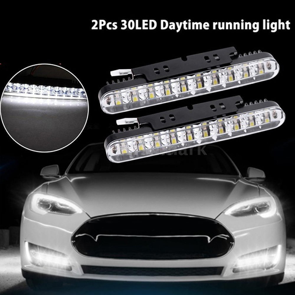 AQTQAQ 2Pcs/Set 12V Car 30 LED - مراجعة Led Assortment Kit وسعره