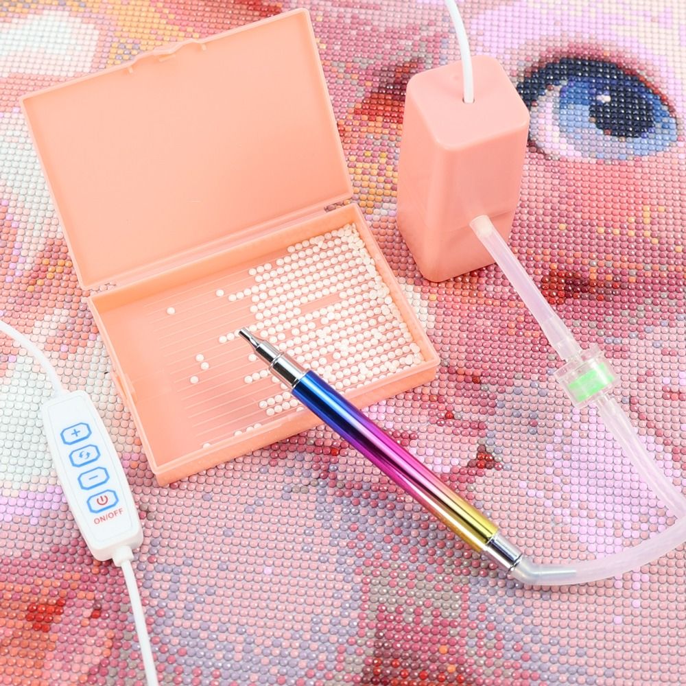 DIY Craft Vacuum Diamond Paint - مراجعة Diy Kit Elektronik وسعره