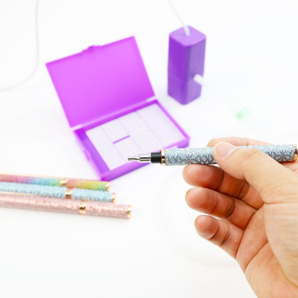 DIY Craft Vacuum Diamond Paint - مراجعة Diy Kit Elektronik وسعره