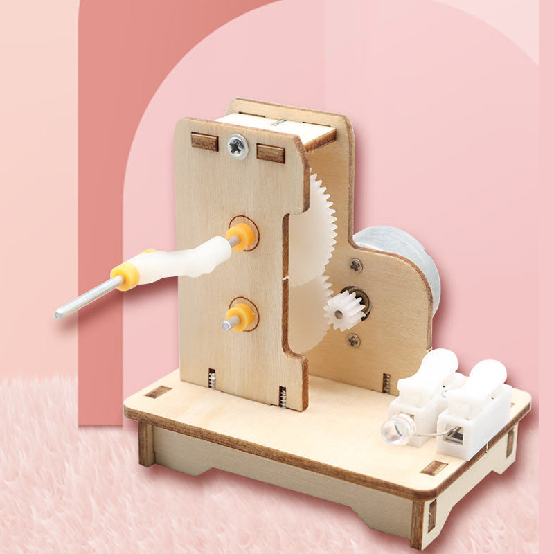 DIY Mini Hand Generator DIY Sc - مراجعة Diy Kit Elektronik وسعره